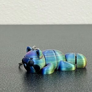 Colorful Panda Keychain